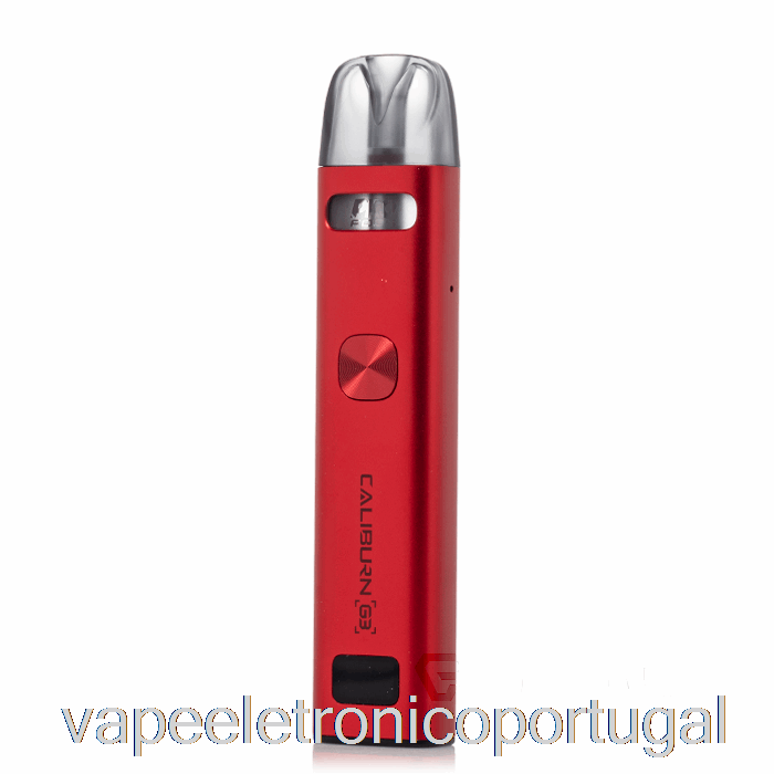 Vape Eletrônico Uwell Caliburn G3 25w Pod System Vermelho